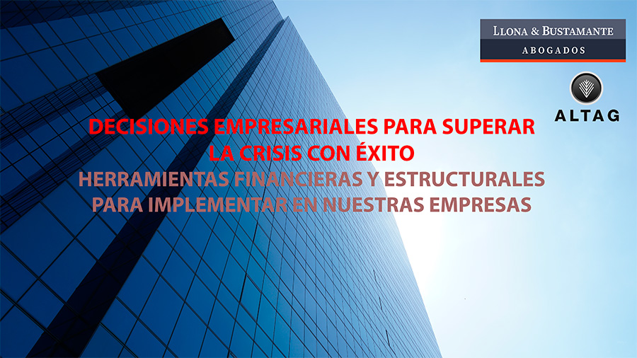 DECISIONES EMPRESARIALES PARA SUPERAR LA CRISIS CON ÉXITO