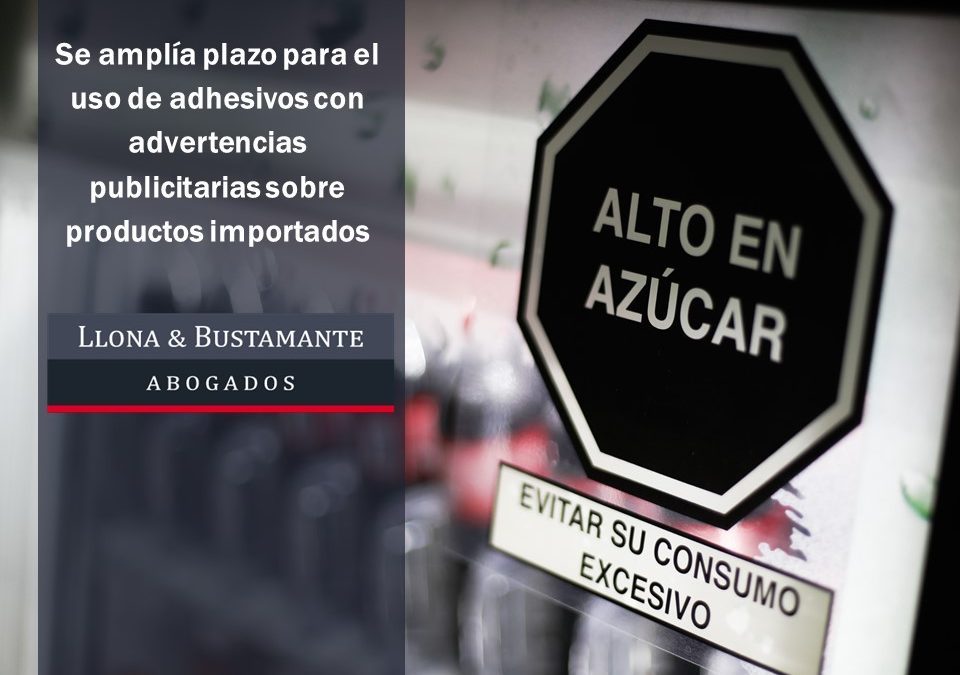 Se amplía plazo para el uso de adhesivos con advertencias publicitarias sobre productos importados