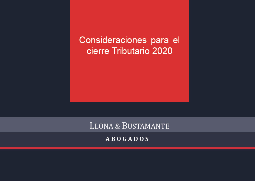 Webinar: Consideraciones para el cierre Tributario 2020