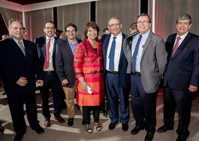 Andrés Chiappori, Alan Davey, Giancarlo Chiappori, Ana Chiappori, Carlos Herbozo, Enrique Chiappori y Enrique Garland.