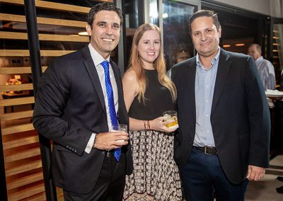 Raúl Villavicencio, Lorena Castro y Óscar Bonfil.