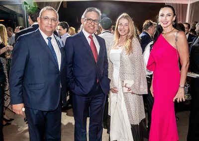 Carlos Herbozo, Alberto Vásquez, Ana Cecilia Sanguinetti y Cecilia Cerdeña.