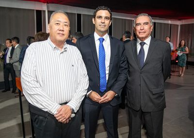 Fernando Sam, Raúl Villavicencio y Robin Vargas.