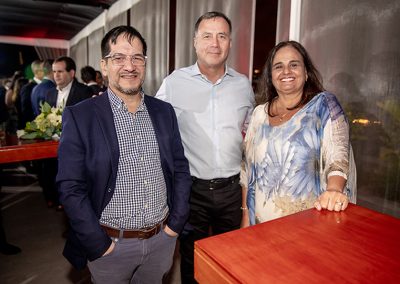 Carlos Vidal, Felipe Díaz y Ana Cecilia Justo.