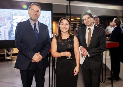 Raúl Valls, Elizabeth Saiz y Alfonso Fernández Maldonado.