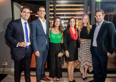 Raúl Villavicencio, Gino Gallegos, Melina Valle, Evelin Coloma, Lorena Castro y Óscar Bonfil.