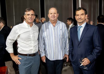 José Miguel Saénz-Laguna, Pancho García Calderón y Ricardo Fernandini.