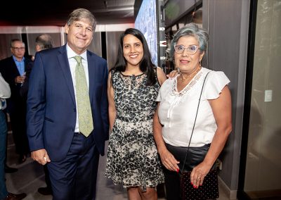 Juan Prado, María Pía Quijano y Ana Castillo.