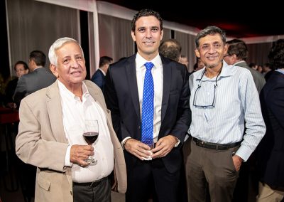 Rodrigo Rosales, Raúl Villavicencio y Percy Uriarte.