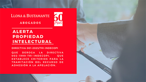 Alerta Propiedad Intelectual: Directiva N° 001-2023TRI – INDECOPI