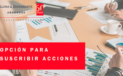 Opción para suscribir ACCIONES