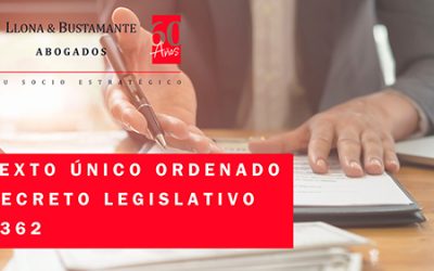 Texto Único Ordenado D.L. 1362