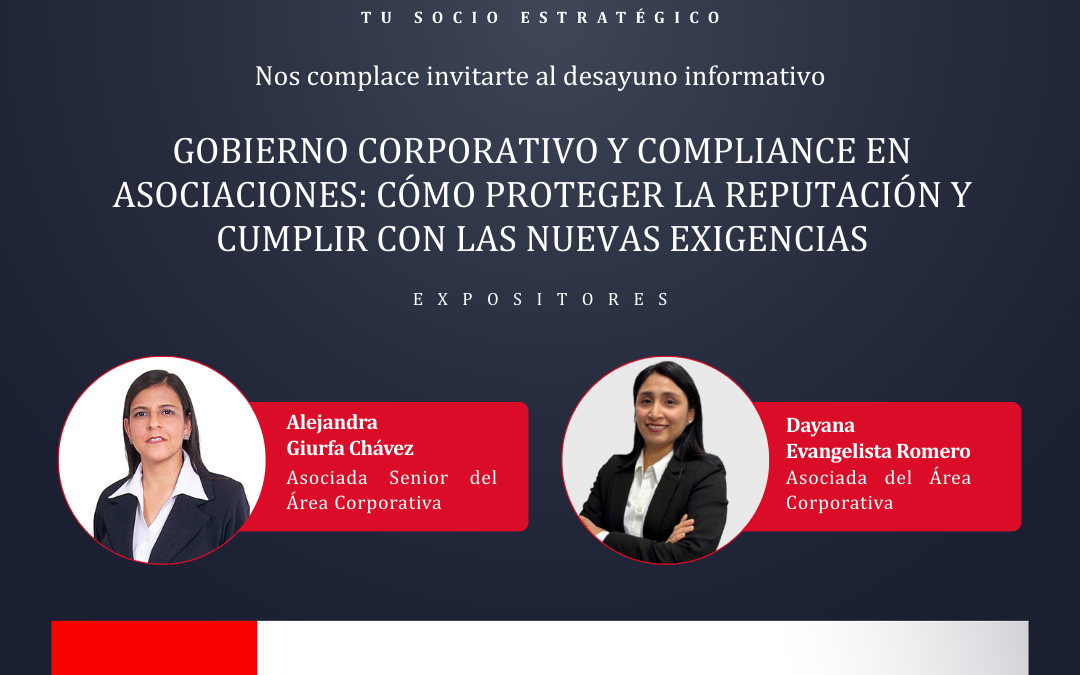 Gobierno Corporativo y Compliance en Asociaciones: Cómo Proteger la Reputación y Cumplir con las Nuevas Exigencias