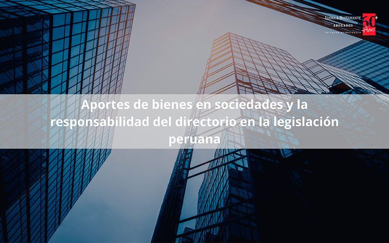 Aportes de bienes en sociedades y la responsabilidad del directorio en la legislación peruana