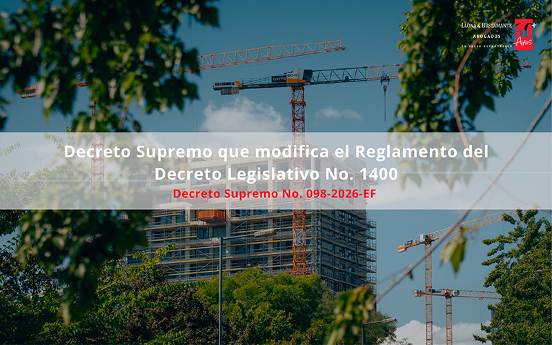 Decreto Supremo que modifica el Reglamento del Decreto Legislativo Nro. 1400