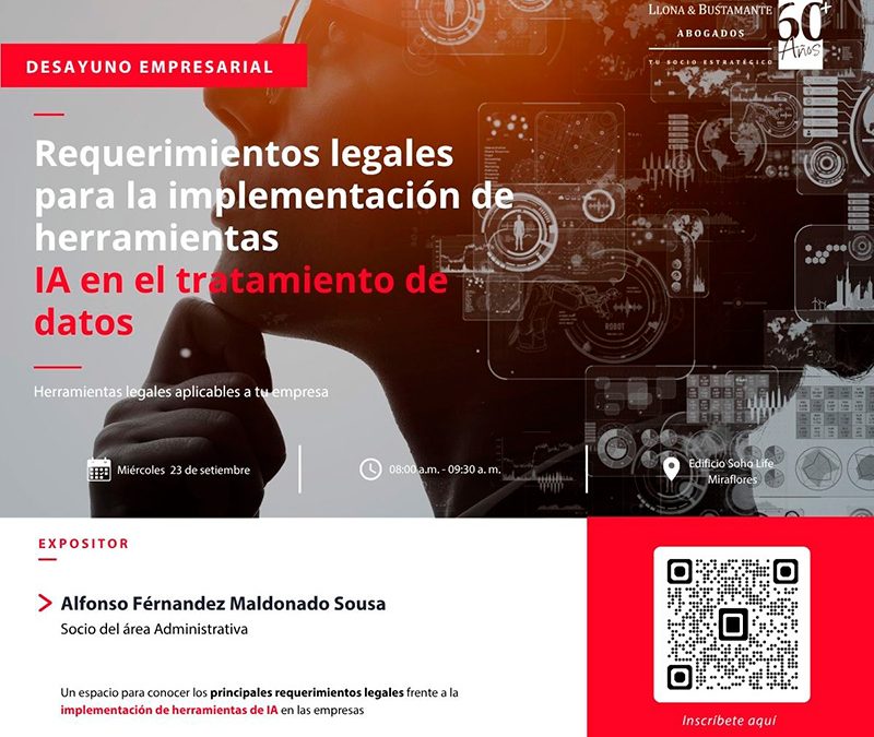 Requerimientos legales para la implementación de herramientas IA en el tratamiento de datos